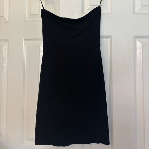 Aritzia Wilfred free Black XXS strapless tube mini dress - Picture 7 of 7